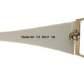 Roberto Cavalli Women's Sunglasses RC0424 772 Gold/White 53 17 130 Full-Rim Oval by DailySale
