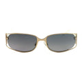 Roberto Cavalli Women's Sunglasses RC0424 772 Gold/White 53 17 130 Full-Rim Oval by DailySale