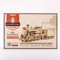 Robotime 308pcs DIY Movable 3D Prime Steam Train Wooden Puzzle Model Toy by DailySale