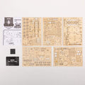 Robotime 308pcs DIY Movable 3D Prime Steam Train Wooden Puzzle Model Toy by DailySale
