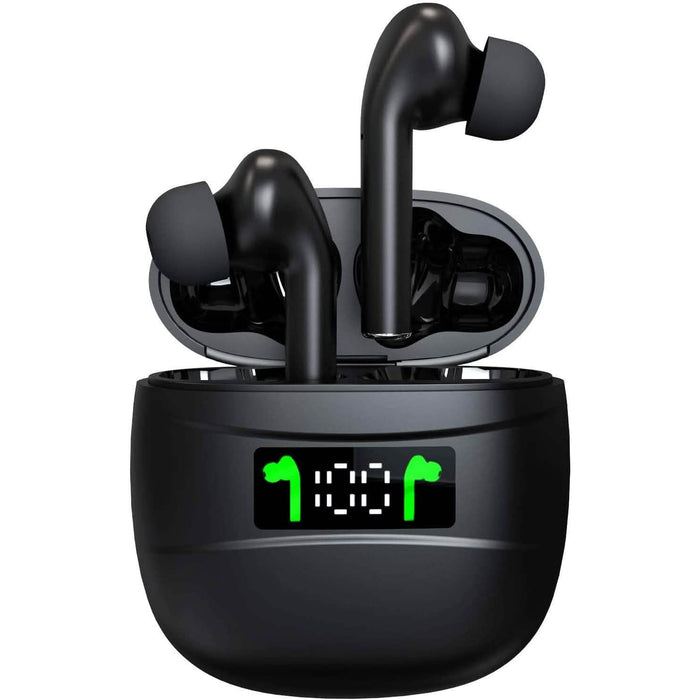 ROCXF TWS Wireless Earbuds with LED Power Supply Display Case by DailySale