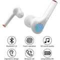 ROCXF TWS Wireless Earbuds with LED Power Supply Display Case by DailySale