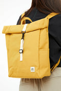 Roll Mini Backpack Mustard by Lefrik USA