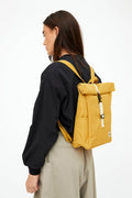 Roll Mini Backpack Mustard by Lefrik USA