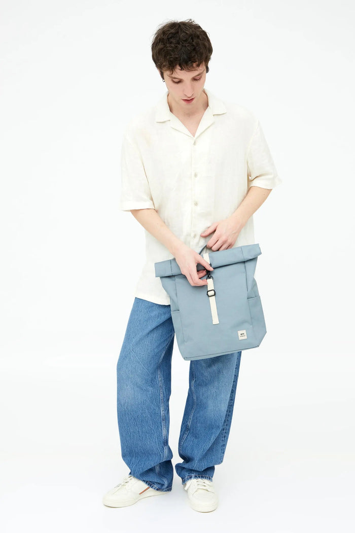 Roll Mini Backpack Stone Blue by Lefrik USA