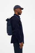 Roll Reflective Backpack Navy by Lefrik USA