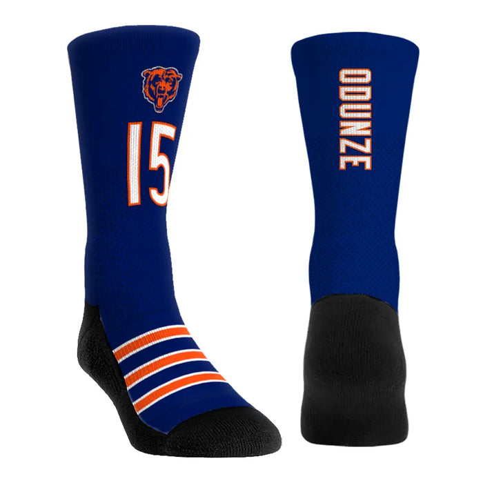 Rome Odunze - Chicago Bears - Jersey (Navy) by Rock 'Em Socks
