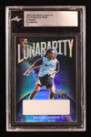 Ronaldinho 2022 Leaf Metal Lunararity Pre-Production Proof Prismatic #1/1 (Leaf)