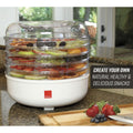 Ronco 5-Tray Dehydrator, Food Preserver, Quiet Dehydrating and Easy to Use by DailySale