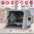 Ronco Digital Rotisserie Oven, Platinum Digital Design, Large Capacity by DailySale