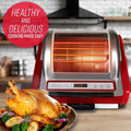 Ronco EZ-Store Rotisserie Oven, Large Capacity (15lbs) Countertop Oven by DailySale