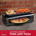Ronco Pizza & More Home Pizza and Wing Oven with Removable Warming Tray and Pan by DailySale