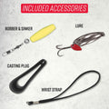 Ronco Pocket Fisherman, Portable Fishing Rod, Foldable Compact Design by DailySale