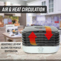 Ronco Turbo EZ-Store 5-Tray Dehydrator with Convection Air Flow by DailySale