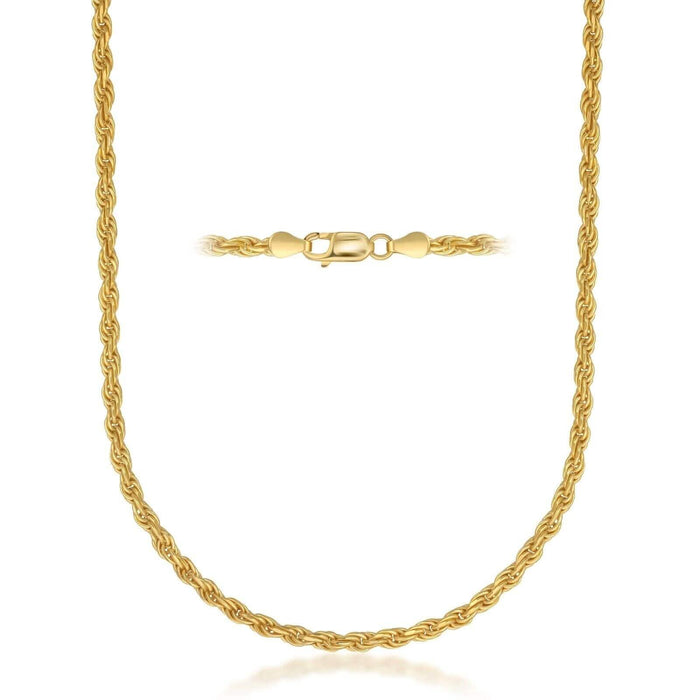 Rope Chain in Yellow Gold - 6mm by DailySale
