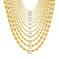 Rope Chain in Yellow Gold - 6mm by DailySale