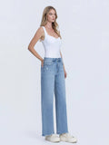 Rosalee High Rise Wide Leg Jeans by Boutique 23