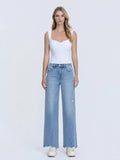 Rosalee High Rise Wide Leg Jeans by Boutique 23