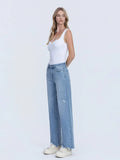 Rosalee High Rise Wide Leg Jeans by Boutique 23