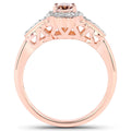 Rose Gold Morganite Jewelry Set by Fine Color Jewels