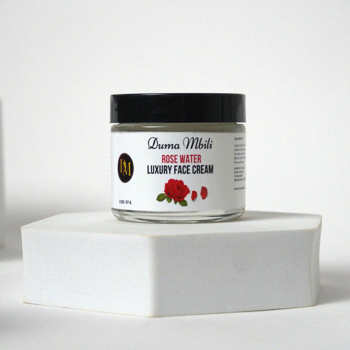 Rosewater Luxury Face Cream by Duma Mbili LLC