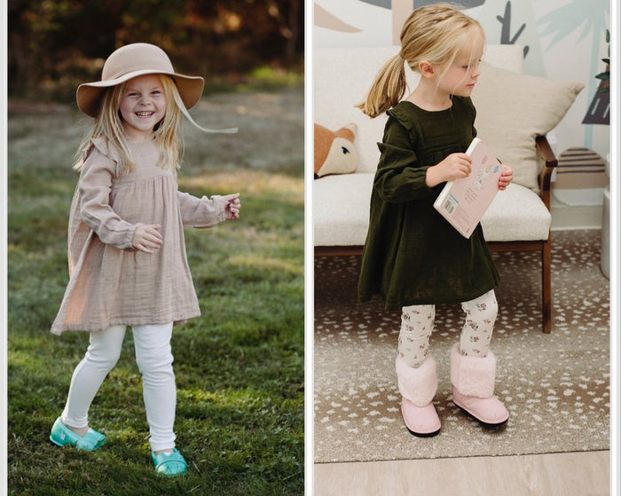 Rosie Kids' Barefoot Shoe Bundle | Interchangeable Zero-Drop Shoes by ozznekshoes