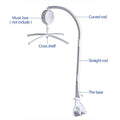 Rotary Baby Cot Mobile Crib Bed Toy Infant Bell Hanging Stand Arm Bracket by DailySale