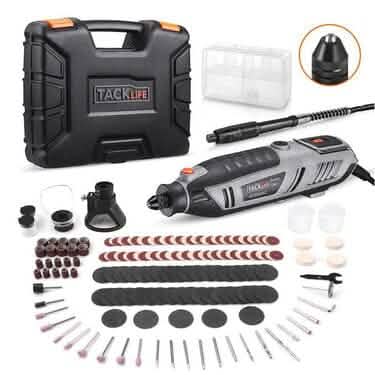 Rotary Tool 1.8 Amp Power with MultiPro Keyless and 170 Accessories - RTD36AC by DailySale