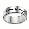Rotatable Stainless Steel Anxiety Ring by DailySale