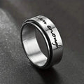 Rotatable Stainless Steel Anxiety Ring by DailySale