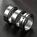 Rotatable Stainless Steel Anxiety Ring by DailySale