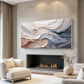 Rough Minimalist Wall Art by Tailored Canvases