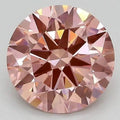 Round 3.25 ct Fancy Intense Pink VS1 IGI Certified Lab Grown HPHT Diamond Round by DailySale