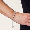 Round Cut Swarovski Elements Crystal Adjustable Tennis Bracelet by DailySale