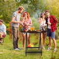 Round High Top Folding Table by DailySale