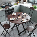 Round High Top Folding Table by DailySale