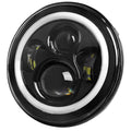 Round LED Headlight Halo Angel Eyes for Jeep Wrangler by DailySale