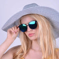 Round Mirrored Fashion Sunglasses by DailySale