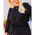 Round Neck 3/4 Bubble Sleeve Gingham Ruffle Romper by DailySale