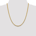 Round Box Chain for Men 22 inch by Fine Color Jewels