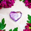 Royal Diamond Heart - Brazilian Amethyst for Manifestation by Conscious Items