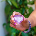 Royal Diamond Heart - Brazilian Amethyst for Manifestation by Conscious Items