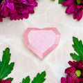 Royal Diamond Heart - Madagascar Rose Quartz for Infinite Love by Conscious Items
