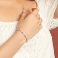 Ruby Adjustable Bracelet by Fine Color Jewels