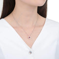 Ruby Dancing Necklace by Fine Color Jewels