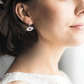 Ruby Evil Eye Earrings by Fine Color Jewels