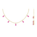 Ruby Layering Necklace by Fine Color Jewels