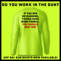 Run - Hi-Visibility UPF 50 Long Sleeve Sun Shirt by Armed American Supply