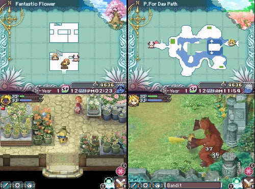 Rune Factory A Fantasy Harvest Moon NDS Video Game Nintendo DS 2006 by VintageVideoGameStore