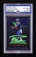 Russell Wilson Signed 2021 Panini Chronicles Magnitude #26 (PSA) by Price Is Right Miami